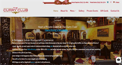 Desktop Screenshot of curryclubli.com